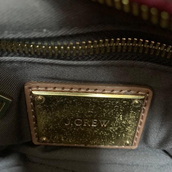 JCrew Ruby Leather Pebbled Satchel - Picture 7 of 8